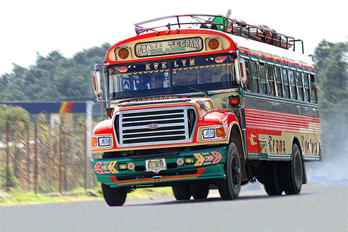 guatemalan bus